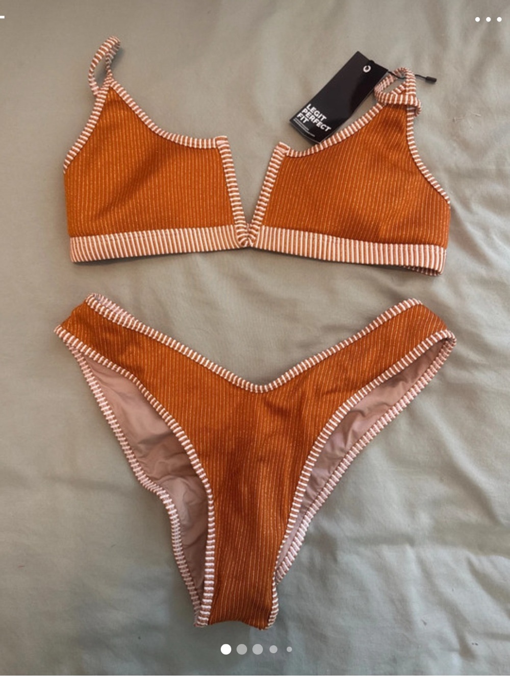 OneOne Rust Crinkle Bikini
